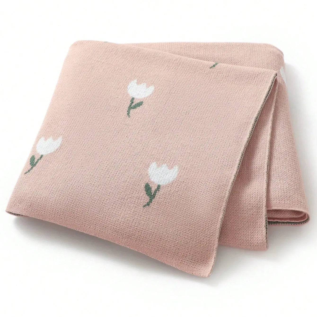 Cute Tulip Cotton Blanket Ma boutique